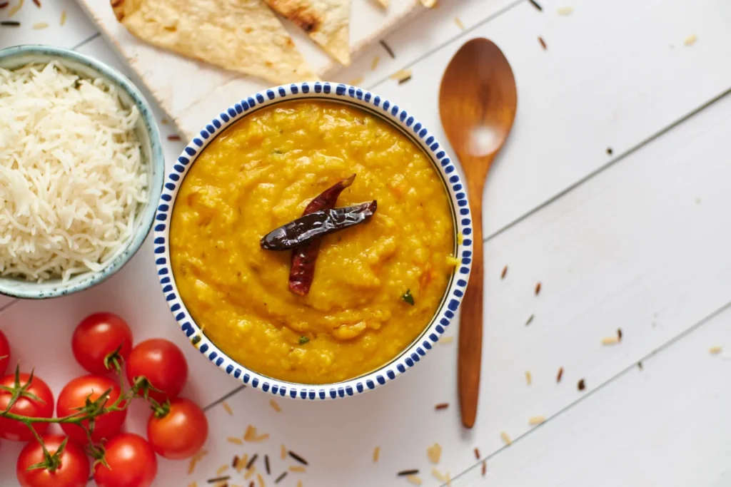 dahl lentilles corail