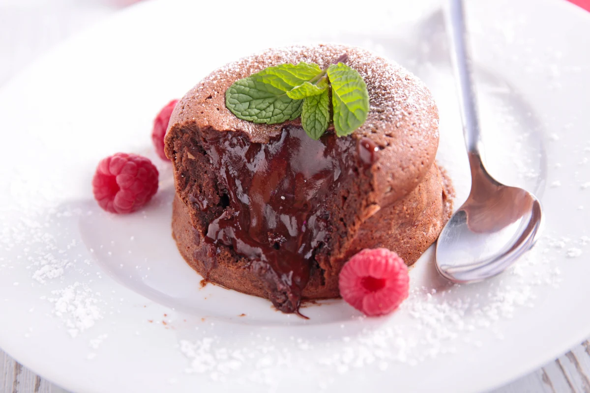 Le meilleur fondant au chocolat de Pâques : cœur coulant garanti