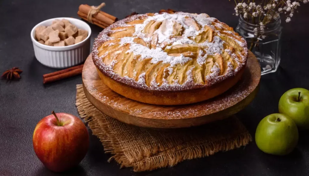 gâteau aux pommes