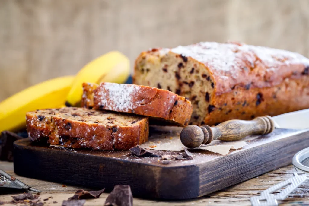 gateau banane chocolat