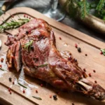 gigot d'agneau rôti