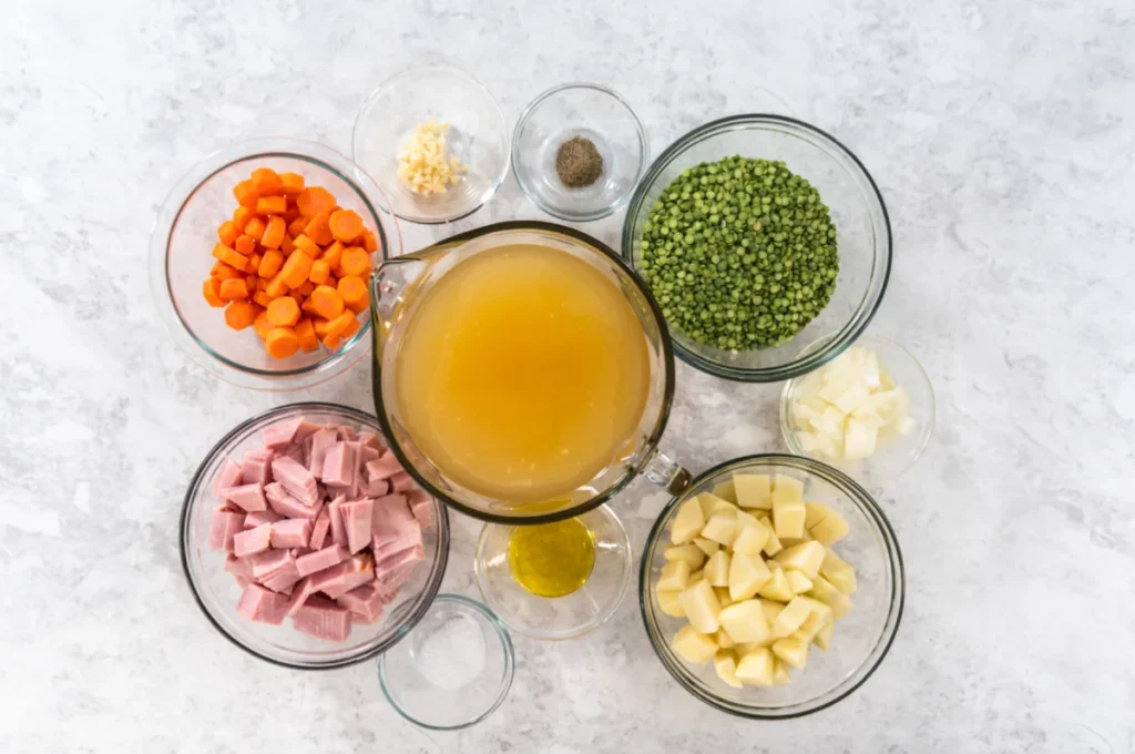 soupe de pois cassés