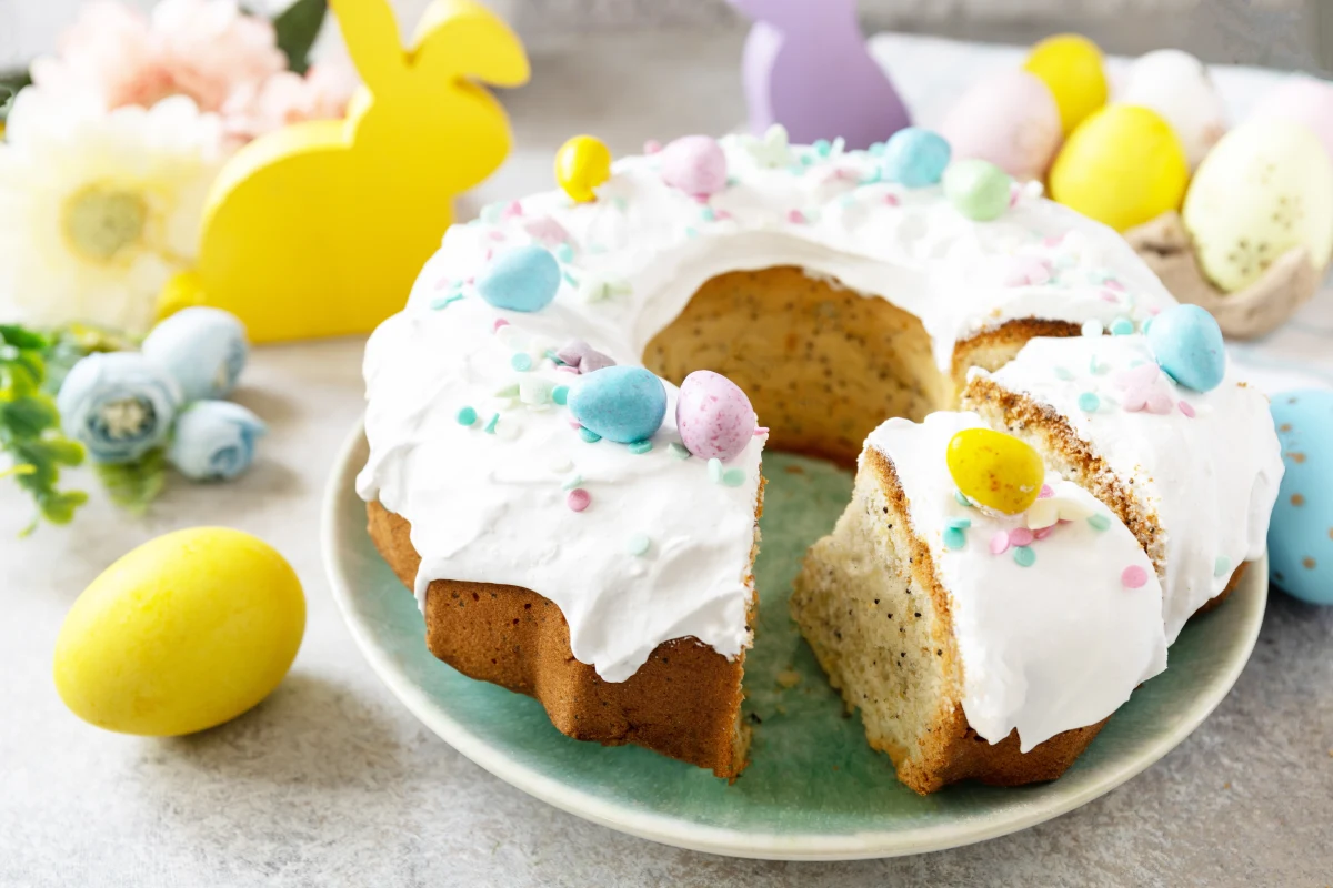 gâteau nid de pâques