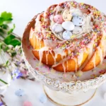 Gâteau nid de Pâques