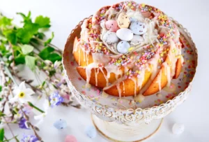 Gâteau nid de pâques