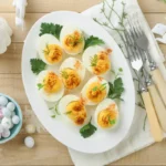 œufs mimosa de Pâques