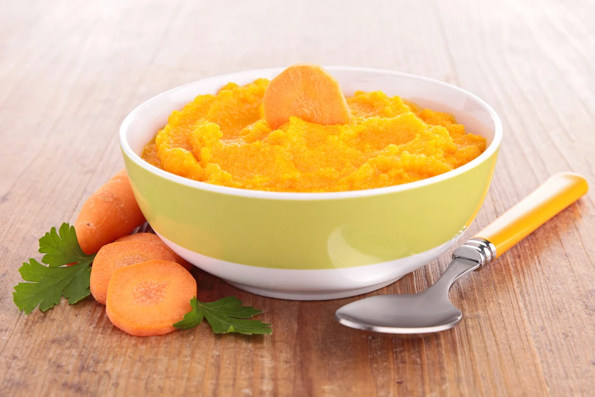 purée de carotte