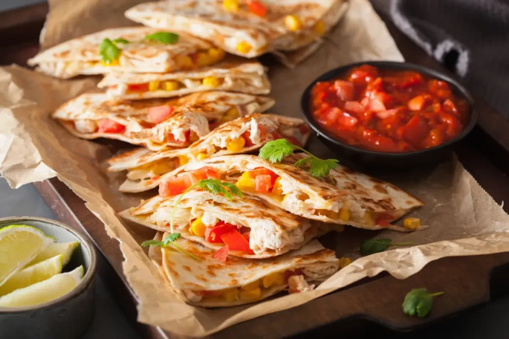 quesadillas
