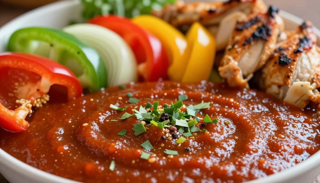 sauce épicée sauce épicée