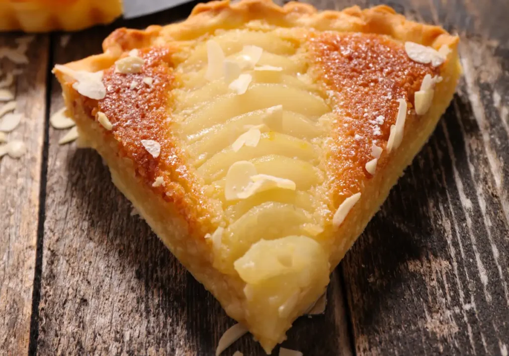 tarte amandine aux poires