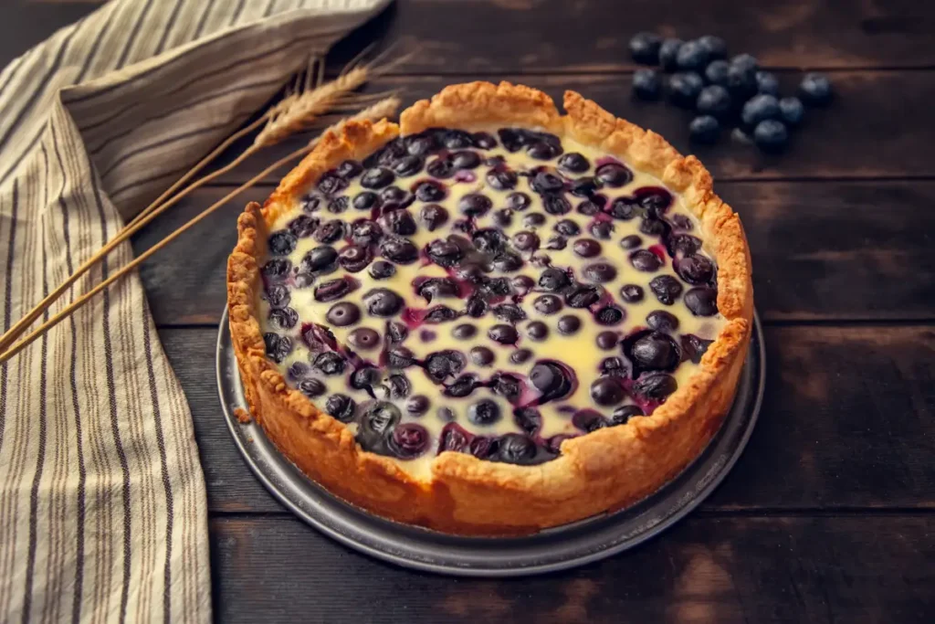 tarte aux myrtilles