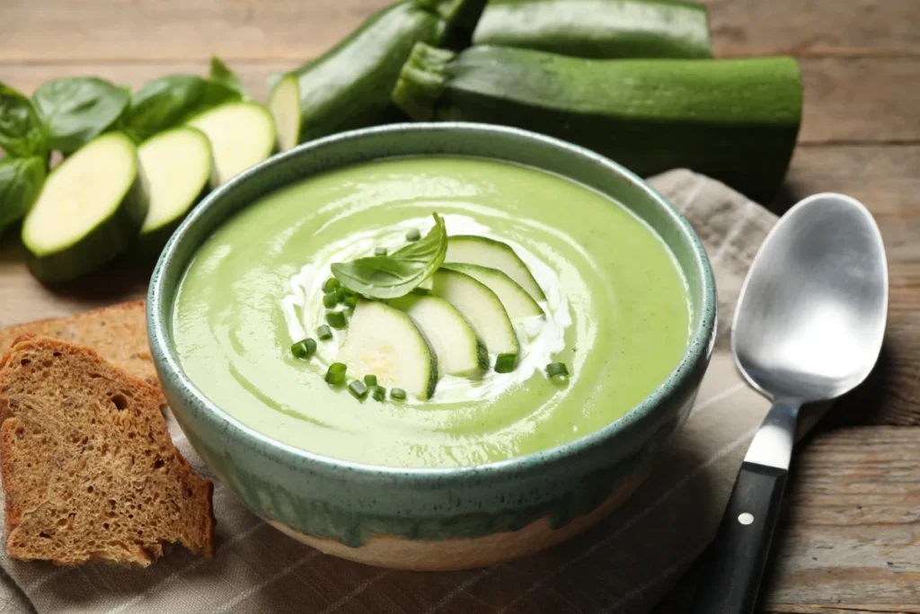 velouté de courgettes