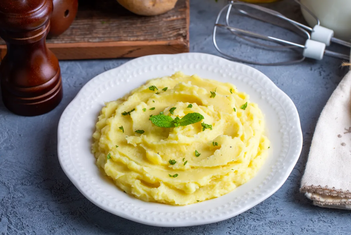 écrasé de pomme de terre