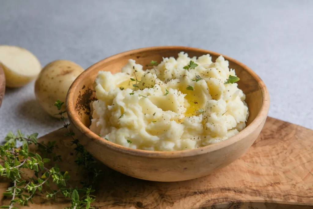 écrasé de pomme de terre