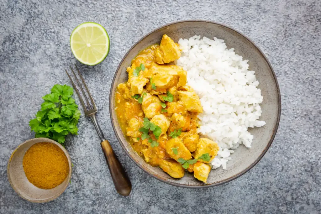 poulet coco curry