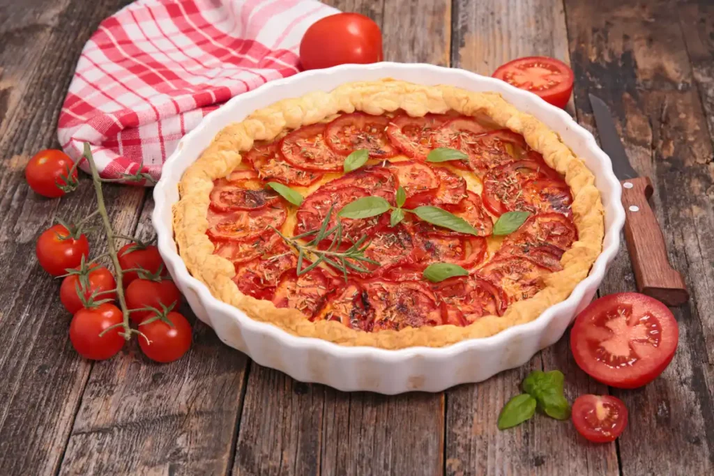 tarte tomate moutarde