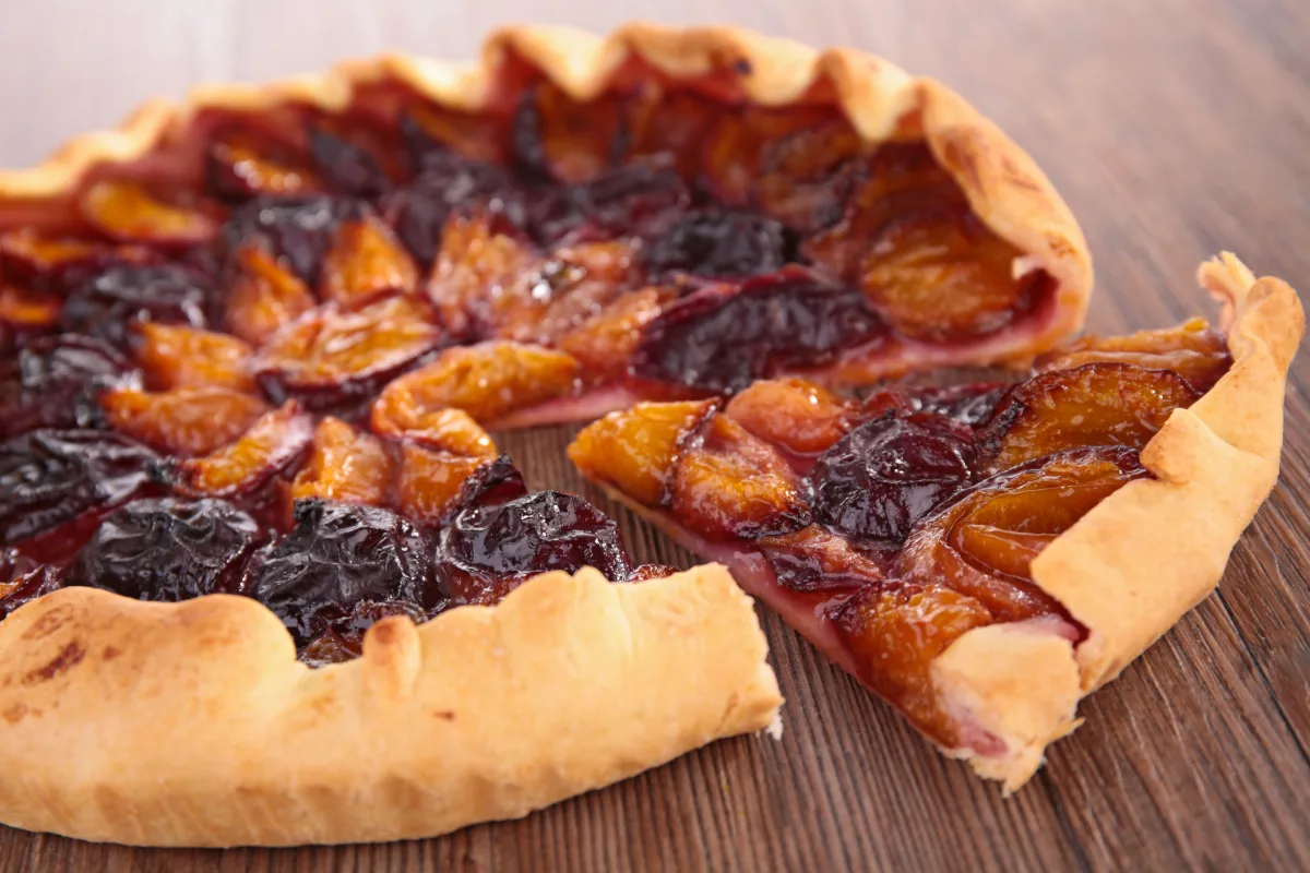 tarte aux prunes